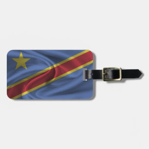 Flagge der Demokratischen Republik Kongo Gepäckanhänger