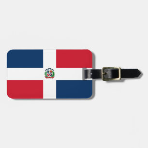 Flagge der Dominikanischen Republik Gepäckanhänger