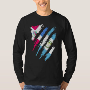 Flagge der Dominikanischen Republik Guatemala Anba T-Shirt