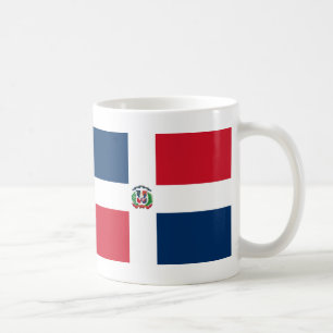 Flagge der Dominikanischen Republik Kaffeetasse