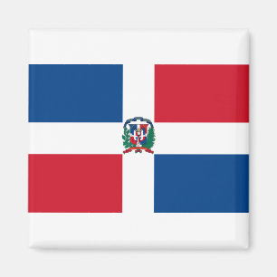 Flagge der Dominikanischen Republik Magnet