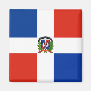 Flagge der Dominikanischen Republik Magnet