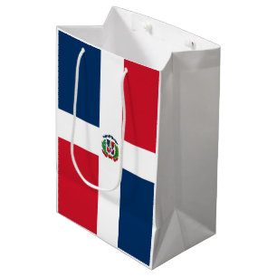Flagge der Dominikanischen Republik Mittlere Geschenktüte