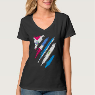 Flagge der Dominikanischen Republik Nicaragua Anba T-Shirt