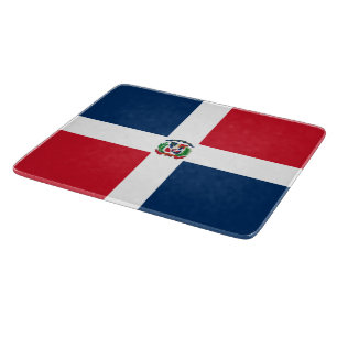 Flagge der Dominikanischen Republik Schneidebrett