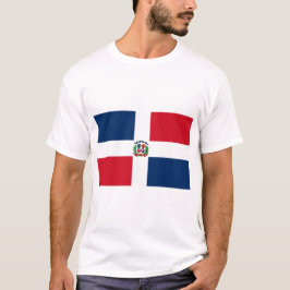 Flagge der Dominikanischen Republik T-Shirt