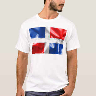 Flagge der Dominikanischen Republik T-Shirt