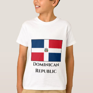 Flagge der Dominikanischen Republik T-Shirt