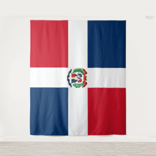 Flagge der Dominikanischen Republik Wandteppich