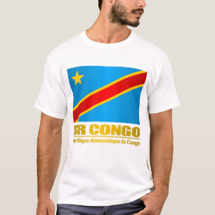 Flagge der DR Kongo T-Shirt