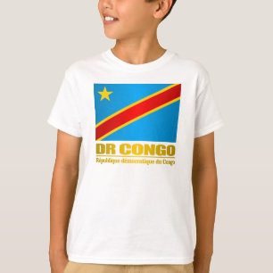 Flagge der DR Kongo T-Shirt