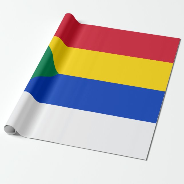 Flagge der Drusenreligion Geschenkpapier (Ungerollt)
