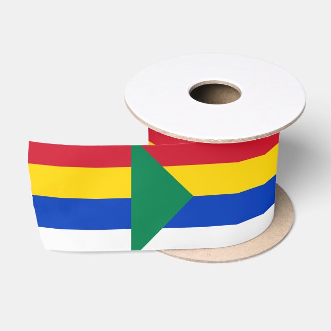 Flagge der Drusenreligion Satinband (Spule)