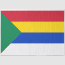 Flagge der Drusenreligion Seidenpapier