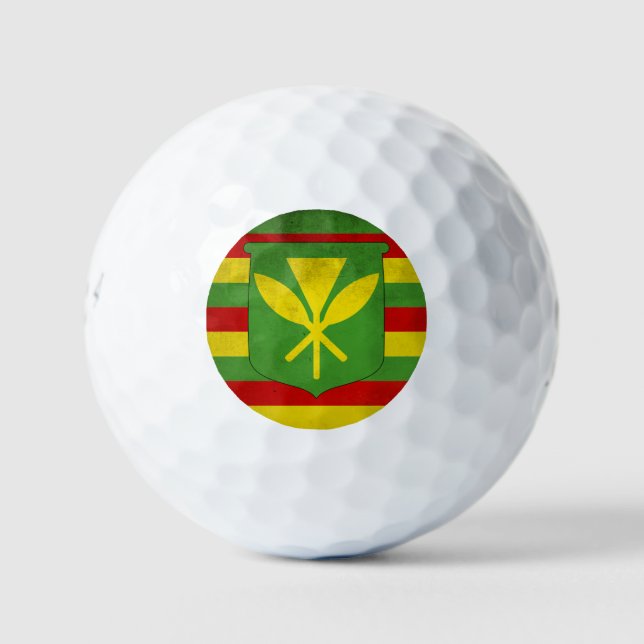 Flagge der Einheimischen Golfball (Vorderseite)