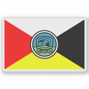Flagge der Einheimischen Guatemalas, Zentralamerik Aufkleber