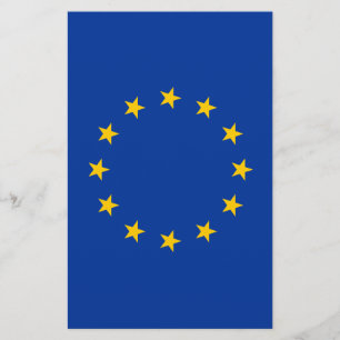 Flagge der Europäischen Union EU Flyer