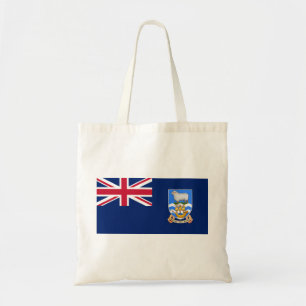 Flagge der Falklandinseln (Britisches Hoheitsgebie Tragetasche