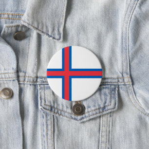 Flagge der Färöer Button