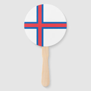 Flagge der Färöer Fächer