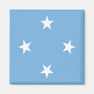 Flagge der Federated States of Micronesia Magnet