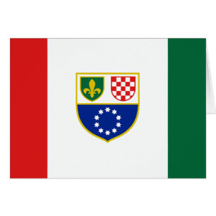 Flagge der Föderation Bosnien und Herzegowina