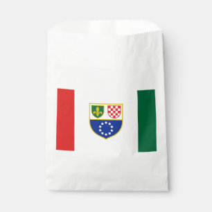 Flagge der Föderation Bosnien und Herzegowina Geschenktütchen