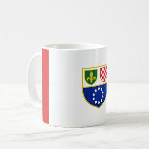 Flagge der Föderation Bosnien und Herzegowina Kaffeetasse