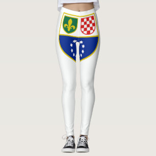 Flagge der Föderation Bosnien und Herzegowina Leggings