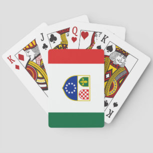 Flagge der Föderation Bosnien und Herzegowina Spielkarten
