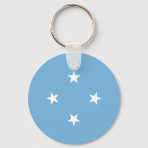 Flagge der Föderierten Staaten von Mikronesien Schlüsselanhänger