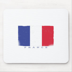 Flagge der Französischen Republik Mousepad