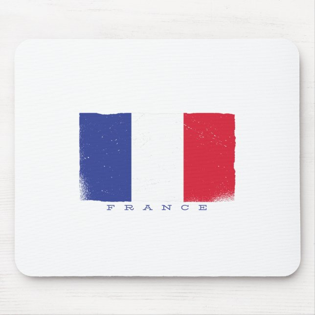 Flagge der Französischen Republik Mousepad (Vorne)
