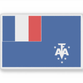 Flagge der französischen südlichen und antarktisch aufkleber