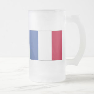 Flagge der französischen Tasse