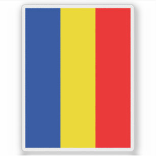 Flagge der Gemeinde Ruggell, Liechtenstein Aufkleber