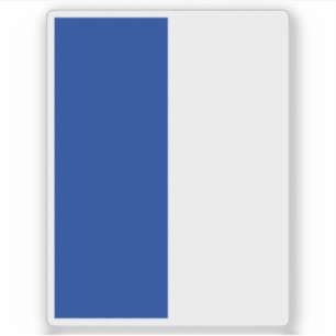 Flagge der Gemeinde Triesen, Liechtenstein Aufkleber