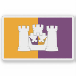 Flagge der Grafschaft Aberdeen (Aberdeenshire), Sc Aufkleber
