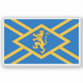 Flagge der Grafschaft East Lothian, Schottland Aufkleber