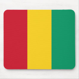 Flagge der Guinea (afrikanisches Land) Mousepad