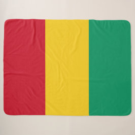 Flagge der Guinea (afrikanisches Land) Sherpadecke