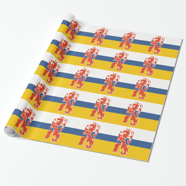 Flagge der Holländer Limburg Geschenkpapier (Ungerollt)