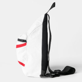 Flagge der Insel Jersey Crossbody Bag
