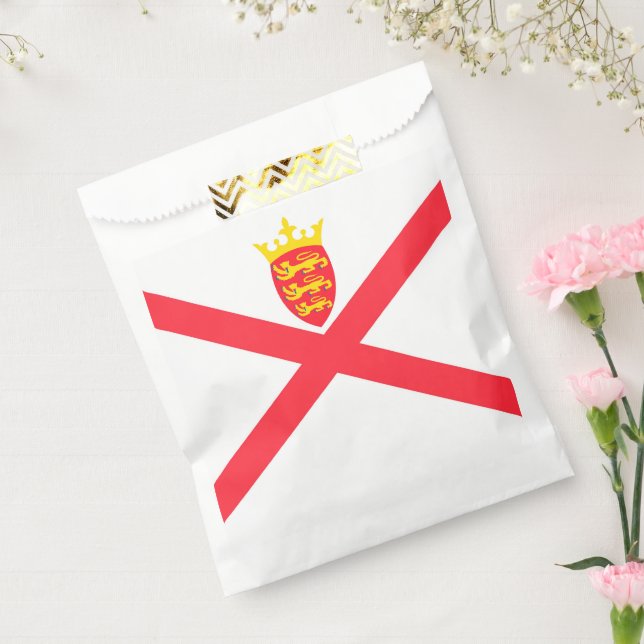 Flagge der Insel Jersey Geschenktütchen (Versiegelt)