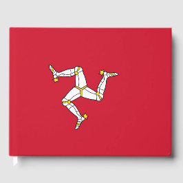 Flagge der Insel Man Gästebuch