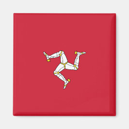 Flagge der Insel Man Magnet
