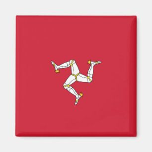 Flagge der Insel Man Magnet