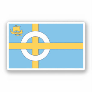 Flagge der Insel Skye, SCOTLAND Aufkleber