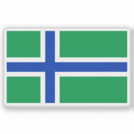 Flagge der Insel South Uist, Schottland Aufkleber