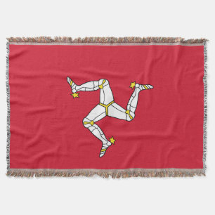 Flagge der Isle of Man Decke